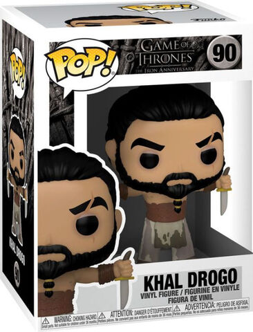 Figurine Funko Pop! - N°90 - Game Of Thrones - Khal Drogo W/daggers